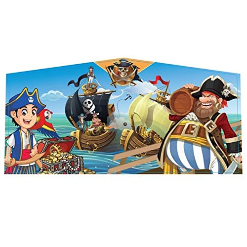 TentandTable Modular Art Panel for Bounce Houses, Slides, or Combos | Pirate | Fits Most 13-Foot Wide Commercial Inflatables