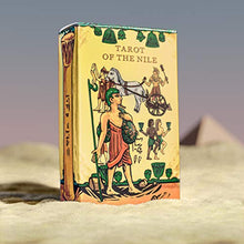 Load image into Gallery viewer, Da Brigh Tarot of The Nile Deck, Tarot Cards with Guide Book, The Ancient Egyptian Tarot Deck, Tarot Cards for Beginners, Color Guidebook, Tarot Egipcio
