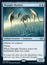 Load image into Gallery viewer, Magic: the Gathering - Thought Monitor (071) - Foil - Modern Horizons 2
