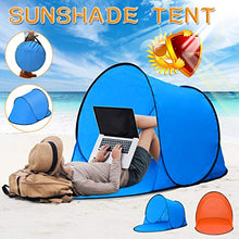 Load image into Gallery viewer, Pop-up Beach Tent for 1-3 Person Portable Automatic Instant Outdoor Shelter Waterproof Anti-UV Windproof Sun Shade Canopy
