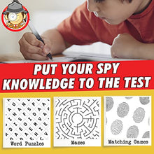 Load image into Gallery viewer, BLOONSY Spy Kit for Kids Detective Fingerprint Toys for 6 7 8 9 10 11 12 Year Old Boys Girls Secret Agent Investigation Science Set
