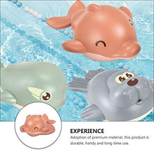 Load image into Gallery viewer, Toyvian Baby Bath Toys Wind up Dolphin Animal Figure Clockwork Fun Educational Bath Toy Pool Bath Time for Kids Toddler Party Favors Rosy
