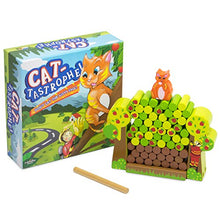 Load image into Gallery viewer, Imagination Generation Cat-tastrophe Wooden Log Game - 56 Piece Set!
