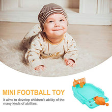 Load image into Gallery viewer, Toyvian Mini Desktop Football Game Set Portable Soccer Field Game Interactive Novelty Classic Finger Shooting Soccer Sports Game for Kids Children Fun Leisure Toy
