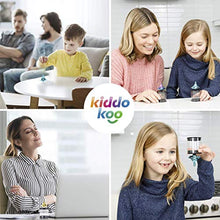 Load image into Gallery viewer, KIDDO KOO Tornado Spinning Tops - New Spinning top for Kids and Adults. A Great Decompression Toy forhome or The Office. Spins with Wind! Our Gyro Tops can Forever Spin (Aurora &amp; Gold 2PK)
