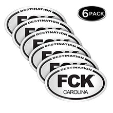 Load image into Gallery viewer, DESTINATION FCK Carolina Sticker - 3 Pack
