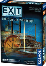 Load image into Gallery viewer, Thames &amp; Kosmos EXIT: Theft on The Mississippi | Escape Room Game in a Box| EXIT: The Game  A Kosmos Game &amp; Exit: The House of Riddles | Exit: The Game - A Kosmos Game from Thames &amp; Kosmos
