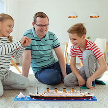 Load image into Gallery viewer, DAFDAG Titanic Model Kit,Gift for Kids and Adults ,Micro Block Set 1872 Pieces,with Color Package

