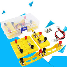 Load image into Gallery viewer, Heave Educational Electric Circuit Kits Toys Science Learning Kits with Storage Box DIY STEM Science Lab Electrical Engineering Electric Circuit Learning Kit for Student Boys Girls 2#
