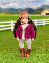 Load image into Gallery viewer, Lori Dolls  Mini Doll, Toy Horse &amp; Stable  6-inch Horseback Riding Doll, Barn &amp; Accessories  Playset with Working Lights &amp; Water Feature  Philippas Horse &amp; Stable Set  3 Years +, (LO37084Z)

