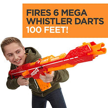 Load image into Gallery viewer, Nerf A3700 Centurion Mega Toy Blaster with Folding Bipod, 6-Dart Clip, 6 Official Mega Darts, &amp; Bolt Action for Kids, Teens, &amp; Adults, Gray
