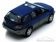 Load image into Gallery viewer, Lexus RX 300 SUV, Blue - Kinsmart 5040D - 1/36 Scale Diecast Model Toy Car, but NO Box
