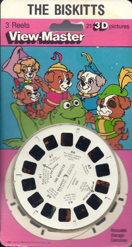 The Biskitts 3D View-Master 3 Reel Set - Made in USA