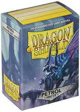 Load image into Gallery viewer, Arcane Tinman Dragon Shield Deck Protective Sleeves for Gaming Cards, Standard Size (100 Sleeves), Matte Petrol
