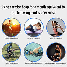 Load image into Gallery viewer, Raoccuy Exercise Hoop for Adults Jump Rope - Weighted Exercise Hoop for Exercise,8 Section Detachable Design-Professional Soft Fitness Exercise Hoop

