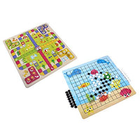 Nunafey Board Games Kid Toy, Travel Games Five-in-A-Row Interactive Desktop Game Desktop Game, for Home Travel