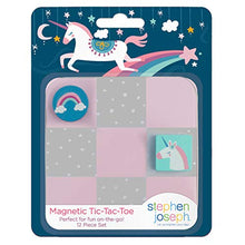 Load image into Gallery viewer, Stephen Joseph Magnetic Tic Tac Toe Sets, Unicorn
