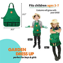 Load image into Gallery viewer, Born Toys Premium Kids Gardening Tool Set for Ages 3 &amp; Above, Kids Wheelbarrow, Apron, Hat, Kids Gardening Gloves &amp; Kids Watering Can - A Real Toddler Gardening Set with Gardening Tools for Kids

