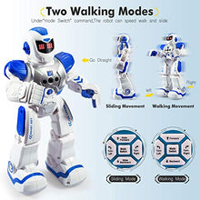 Load image into Gallery viewer, Zosam -- Remote Control Robot for Kids, Intelligent Programmable Robot with Infrared Controller Toys, Singing, Dancing, Moonwalking, and LED Eyes, Gesture Sensing Robot Kit for Boys (Blue)
