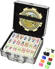 Load image into Gallery viewer, Double 12 Numeral Pro Size Mexican Train &amp; Chicken Domino Set
