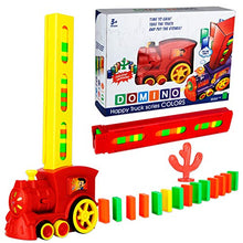 Load image into Gallery viewer, TsingBolo Domino Train Toys Set-160 Pcs,Automatic Laying Dominoes Train Toy for Kids,Creative Gift for Boys and Girls Age 3-8
