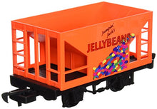 Load image into Gallery viewer, Bachmann Industries Li&#39;l Big Haulers Jumpin&#39; Jack&#39;s Jelly Beans G-Scale Hopper Car, Large
