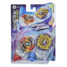 Load image into Gallery viewer, BEYBLADE Burst Surge Speedstorm Spear Valtryek V6 and Regulus R6 Spinning Top Dual Pack -- 2 Battling Game Top Toy for Kids Ages 8 and Up

