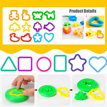Load image into Gallery viewer, Oun Nana Playdough Tools Set for Kids,32 PCS Play Dough Tools Kit - Molds, Rollers, Extruder, Cutter, Scissor, Random Color
