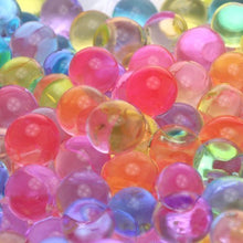 Load image into Gallery viewer, 2 Ounce Pack- 60 Grams Almost 4,000 JellyBeadZ Brand Water Bead Gel- Rainbow Mix
