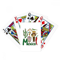 DIYthinker Mexico National Symbol Landmark Pattern Poker Playing Card Tabletop Board Game Gift