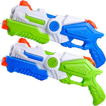 Load image into Gallery viewer, JOYIN 2 Pack Large Water Guns Toy Super Water Soaker Blaster Squirt Guns for Kids Summer Swimming Pool Beach Sand Outdoor Water Activity Fighting Play Toys

