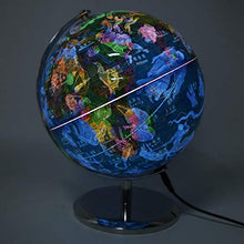 Load image into Gallery viewer, with LED Light Practical 20CM Globe World Globe, Teaching Supplies World Globe, for Boys Girls Kids Teachers(20 Constellations with Light Gold Background)
