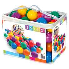 Load image into Gallery viewer, Intex 3-1/8&quot; Fun Ballz - 100 Multi-Colored Plastic Balls, for Ages 2+
