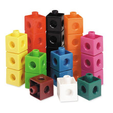 Load image into Gallery viewer, Learning Resources Snap Cubes, Educational Counting Toy, Math Classroom Accessories, Teacher Aids, Set of 100 Snap Cubes, Ages 5+
