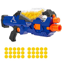Load image into Gallery viewer, Best Choice Products Kids Motorized Soft Foam Ball Blaster, Electric Rapid Fire Toy Combat Battle Set for Children, Family w/Automatic Hopper Feeder, 20 Balls, Long Distance Shooting - Multicolor
