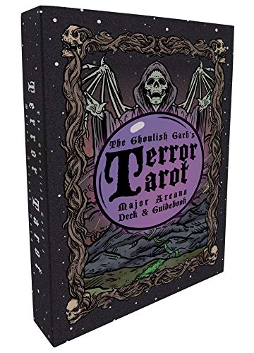 Terror Tarot - 22 Card Major Arcana Tarot Card Deck and Guidebook