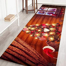 Load image into Gallery viewer, Door Mat, Christmas Tree Anti-slip Floor Mat Decoration for Home Entrance Bathroom Kitchen, 40 x 120cm / 15.7 x 47.2in
