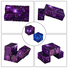 Load image into Gallery viewer, 2 PCS Antistress Infinite Cube Infinity Cube Magic Cube Puzzle Flip Cube Ball Time Killer Fidget Finger Toy for Office Staff Adults &amp; Kids
