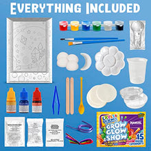 Load image into Gallery viewer, Crystal Growing Kit for Kids - 10 Crystals Science Experiment Kit + 2 Glow in The Dark Crystals with DIY Paint Display Stand  Great Gift for Girls and Boys Ages 6-12
