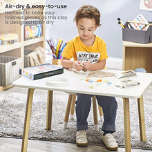 Load image into Gallery viewer, Arteza KidsAir-Dry Modeling ClayKit, 2 x 0.8-oz Packs,HandprintandBaby Footprint Kit,Paw Print Keepsake, with SandyClay Toolsand Accessories forKids CraftsandSensory Play
