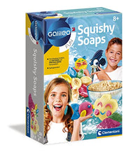 Load image into Gallery viewer, Clementoni 59164 Science Galileo Squishy Soaps-Experiment Set for Children from 8 Years, Multicoloured
