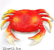 Load image into Gallery viewer, BUYT Food Props Artificial Lobster and Crab Model Fake Large Sea Life Creatures Collection for ome Party Decoration Display Kids Play Toy(4 Pack) Realistic Fake Food

