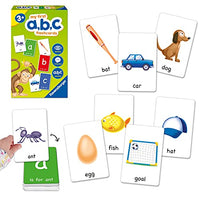 Ravensburger My First ABC Flash Card Game for Kids Age 3 Years Up - Ideal for Early Learning, Object Recognition, Alphabet, Reading and Spelling