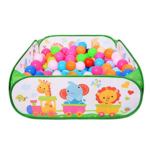 Beestech Toddler Ball Pit, Large Pop Up Animal Ball Pits, Play Tent for Babies Toddlers Boy Girls 1, 2, 3 Years Old, Indoor Outdoor Play( Balls Not Included)