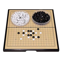 YFF-Corrimano Go Game, Magnetic Collapsible Chess Board Weiqi Games Go Game Travel Set