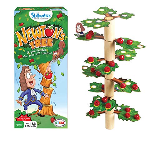 Skillmatics Educational Game : Newton's Tree | Gift for 6 Year Olds and Up | Balancing, Stacking, Strategy and Skill Building Game