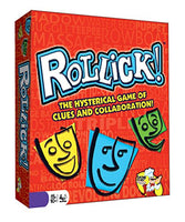 Rollick - Team Charades Game - Hysterical and Fun Family Games - Great for Groups and Game Nights - Fun for All Ages