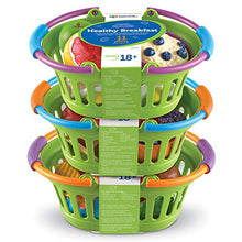 Load image into Gallery viewer, Learning Resources New Sprouts Healthy Foods Basket Bundle, Pretend Toddler Food, 40 Pieces, Ages 18 Months+

