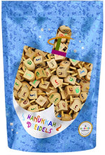 Load image into Gallery viewer, Wood Dreidels 100 Bulk Medium Sized Hanukkah Draydel With English Transliteration - Includes 10 Game Instruction Cards! (100-Pack)
