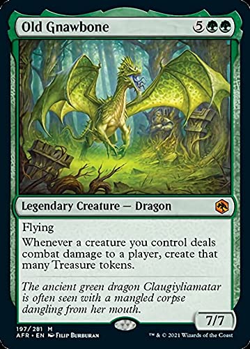 Magic: the Gathering - Old Gnawbone (197) - Foil - Adventures in The Forgotten Realms